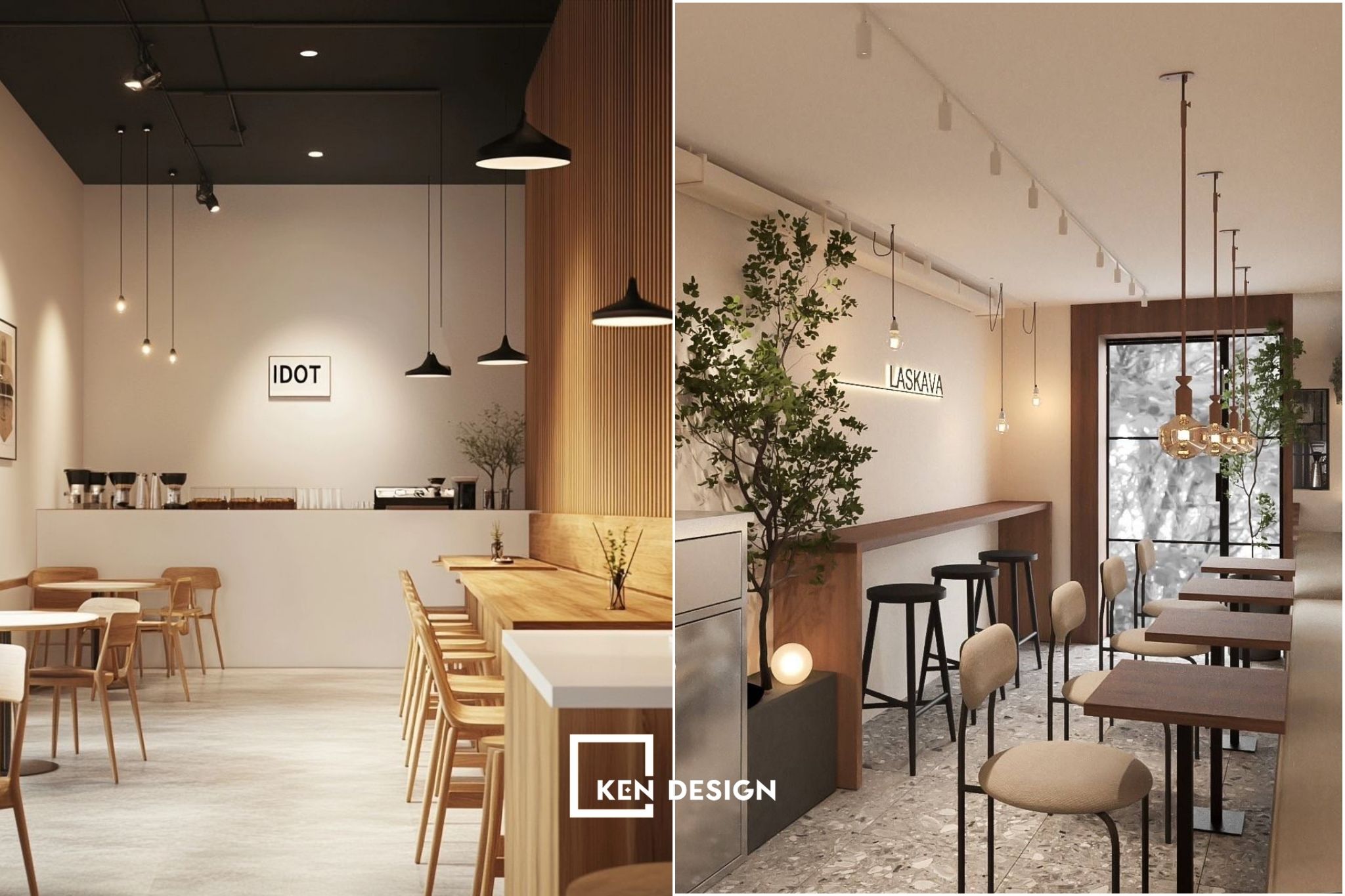 Sức hút từ 5 mô hình thiết kế quán cafe diện tích nhỏ